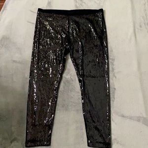 Elegant XL Sequin Leggings